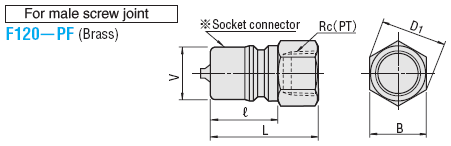 DOUBLE  VALVES  SP  COUPLERS  FOR  COOLING  -PLUGS-:Related Image
