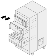 Telescopic Slide Rails - Medium Load, Steel, Three Step Slide:Related Image