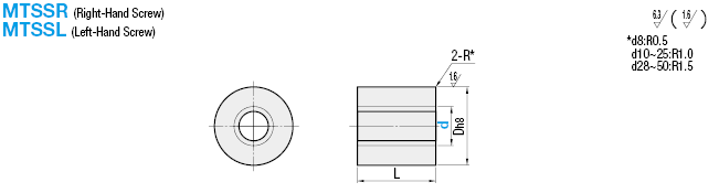 Lead Screw Nuts - Straight:Related Image