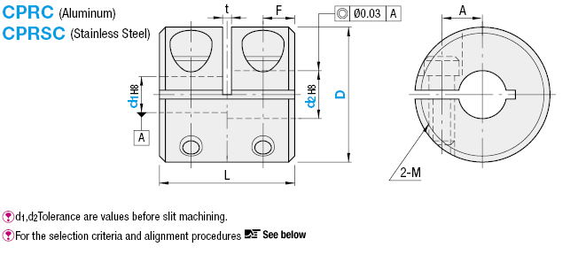 Couplings - Rigid, Clamping:Related Image
