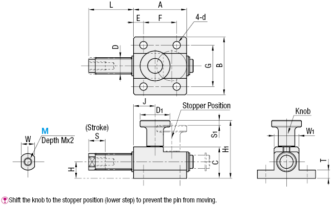 Guide Plungers - With Hexagon Socket:Related Image