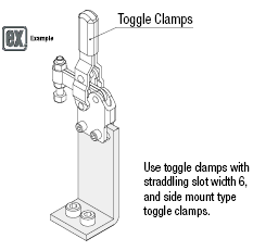 Clamp Components Items - Clamp L Shape Bracket:Related Image