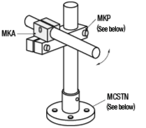 Strut Clamps - Arm Type, P Selectable:Related Image
