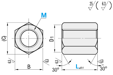 Configurable Length Hex Nuts:Related Image