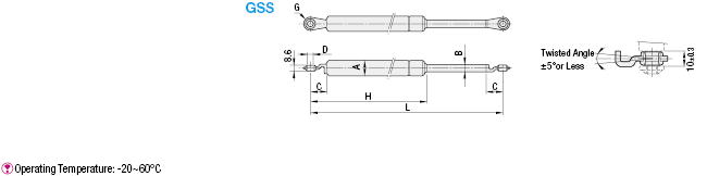 Mounting Brackets for Gas Springs:Related Image