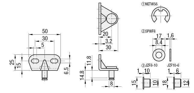 Gas Springs - Gas Reaction Force Configurable:Related Image