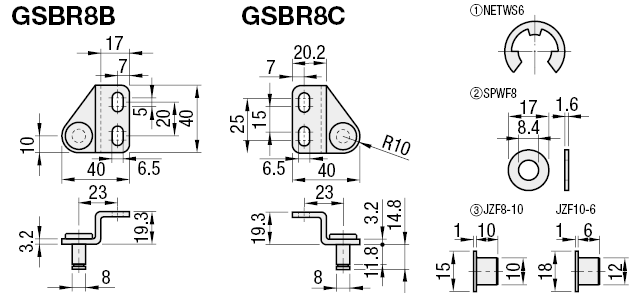 Gas Springs - Gas Reaction Force Configurable:Related Image