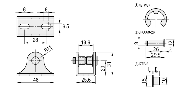 Gas Springs - Gas Reaction Force Configurable:Related Image