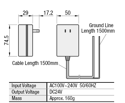 Dedicated AC Adapters for Ionizers:Related Image