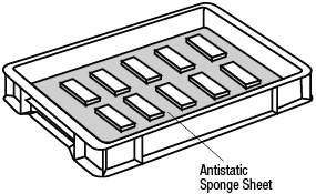 Antistatic Sponge Sheets - Polyethylene Foam:Related Image