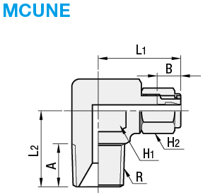Couplings for Tubes - Half Union 90 Deg. Elbows:Related Image