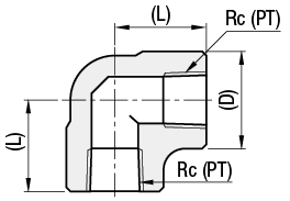High Pressure Pipe Fittings - 90 Deg. Elbow:Related Image
