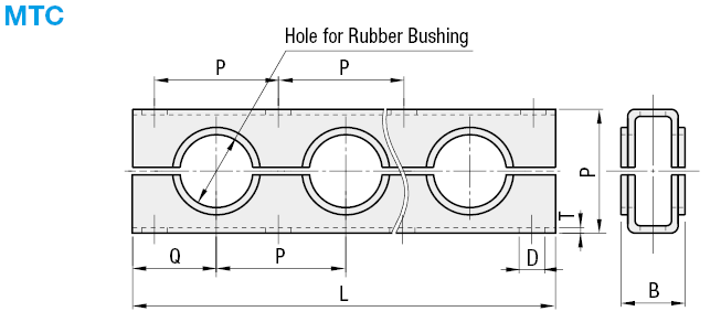 Piping Clamps - Multi Port Type:Related Image