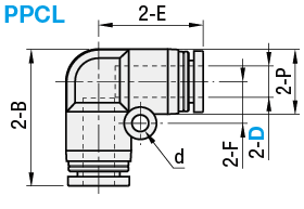 One-Touch Couplings for Clean Applications - 90 Deg. Union Elbows:Related Image