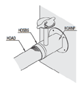 Aluminum Duct Hose Items - 45 Deg. Elbow:Related Image