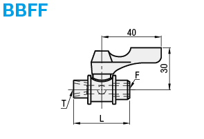 Compact Ball Valves - Brass, PT Tapped / PF Tapped:Related Image
