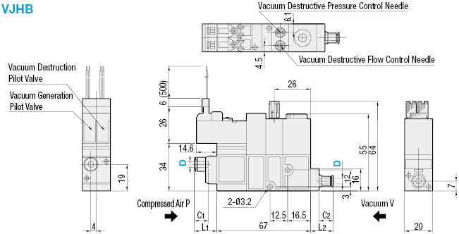 Vacuum Ejector - Standard:Related Image