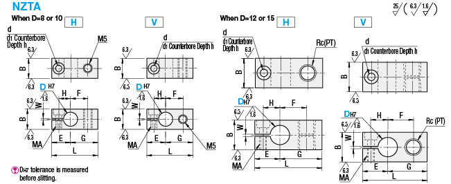Terminals for Nozzles - Clamp Type:Related Image
