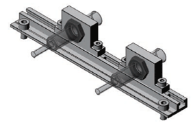 Rails for Switches and Sensors- Aluminum Type L Dimension Configurable, Shape A:Related Image