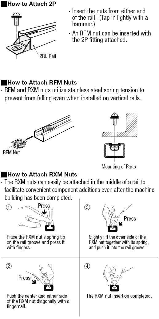 Rail Mount Fittings:Related Image