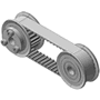 Keyless Timing Pulley - T5 Type, ST/SH Keyless Bushing:Related Image
