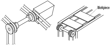 Pulleys for Round Belts - Double Grooves:Related Image