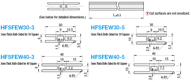 Fence Extrusions - C Shape:Related Image
