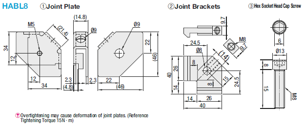 Brackets - 8 Series, Post-Assembly Easy Bracket:Related Image