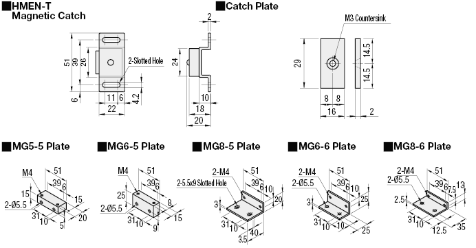 Latch Magnets for Aluminum Extrusions:Related Image