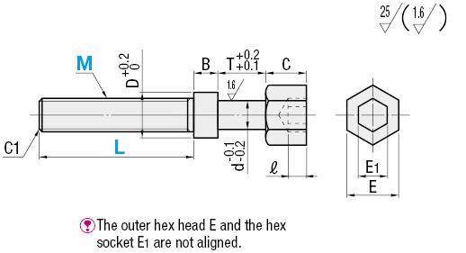 Adjusting Bolts- Hexagon Socket Button Head Cap Screw, Standard, Coarse Thread:Related Image