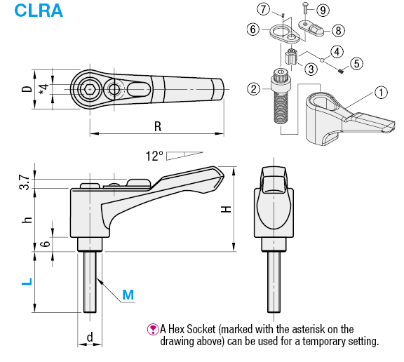 Ratcheting Clamp Levers:Related Image
