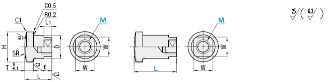 Floating Joints - Cylinder Connectors, Flange Type:Related Image