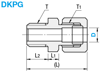 Copper Pipe Fittings - Union, Threaded End:Related Image