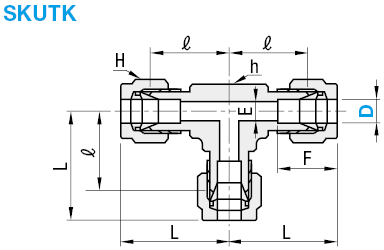 Stainless Steel Pipe Fittings - Union T:Related Image