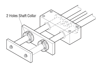 Shaft Collars - Clamp, 2 Holes:Related Image
