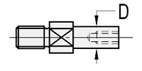 Cantilever Shafts - Inch, Standard Shafts, Tapped End:Related Image