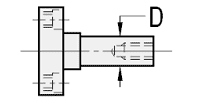 Cantilever Shafts - Inch, Flanged Shafts, Tapped End:Related Image