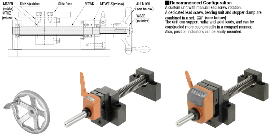 Lead Screws -For Support Units-:Related Image