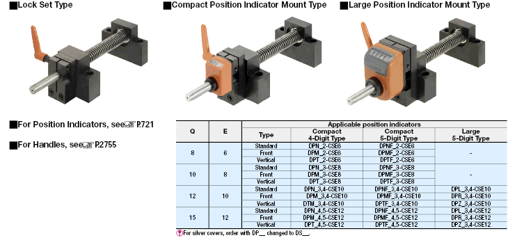 Lead Screws -Support Side Support Units-:Related Image