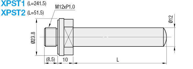 Accessories for Dovetail Groove Stage -Shafts for Stage-:Related Image