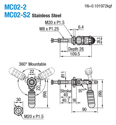 Toggle Clamps -Free Attachable-:Related Image