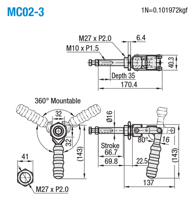 Toggle Clamps -Free Attachable-:Related Image