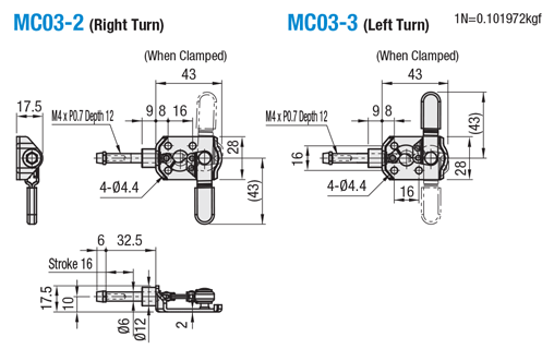 Toggle Clamps -Horizontal-:Related Image