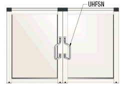 [External] Round Bar Grip Handles -Offset-:Related Image