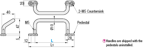 [External] Handles with Plate -Offset-:Related Image