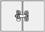 Slide Locks (Large Cabinet Locks):Related Image