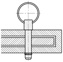 Ball Lock Pins -Spring Type-:Related Image