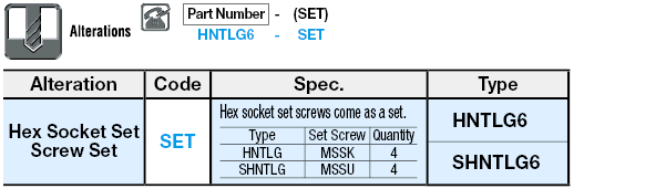 Long Nuts -For HFS6 Series Aluminum Extrusions- -L Dimension Fixed-:Related Image