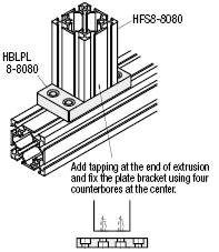 Plate Brackets -For HFS8 Series-:Related Image