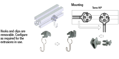 Accessory Hooks -Clip Type-:Related Image